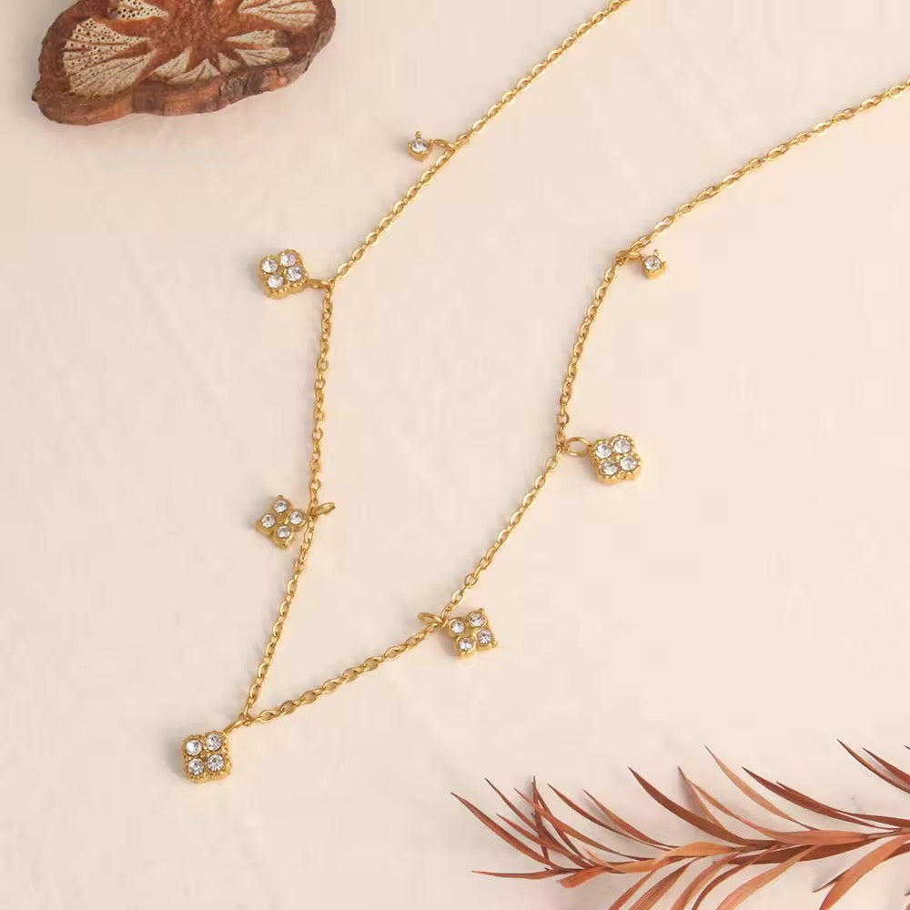 Aurelle Necklace Diamanté