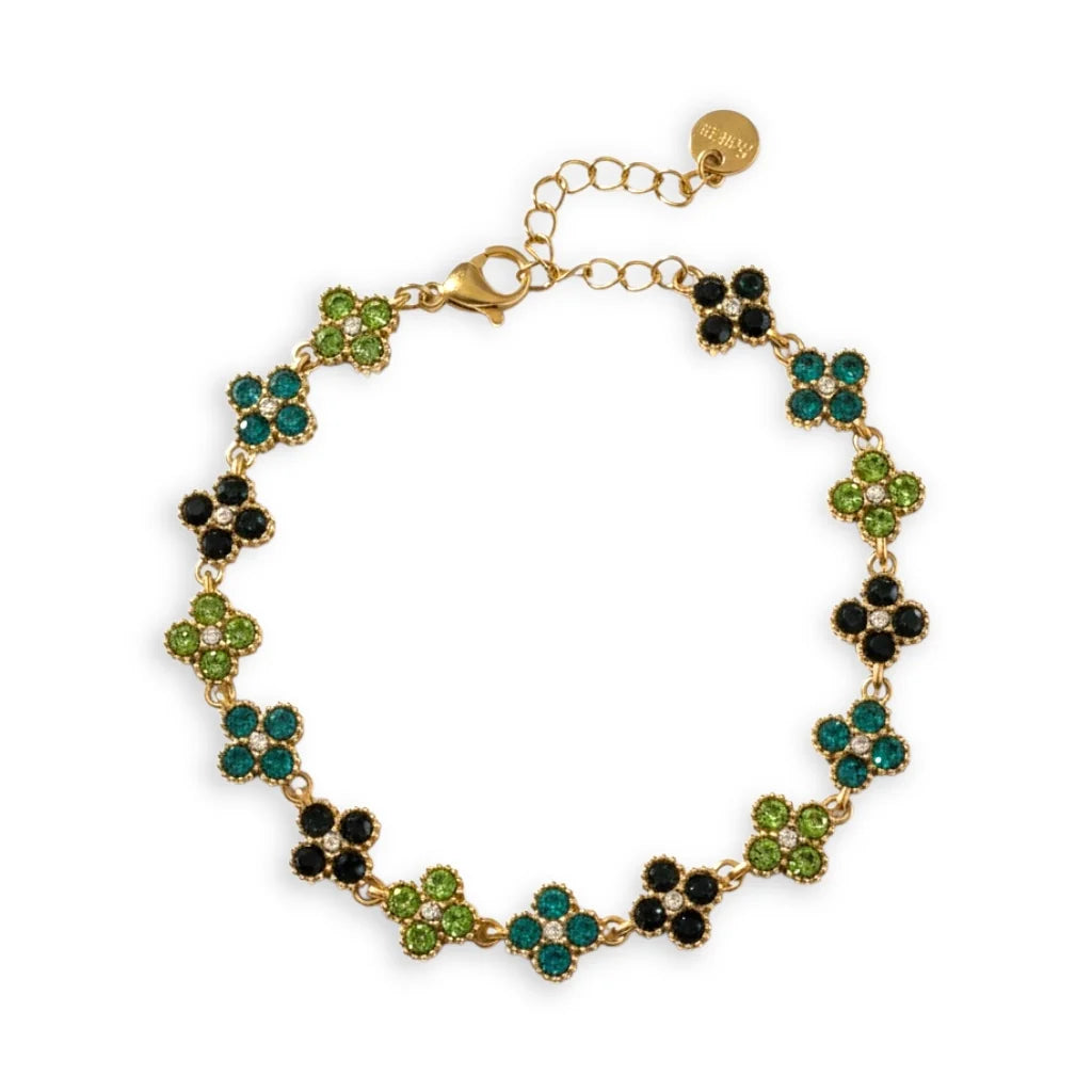 Réya Green Diamanté