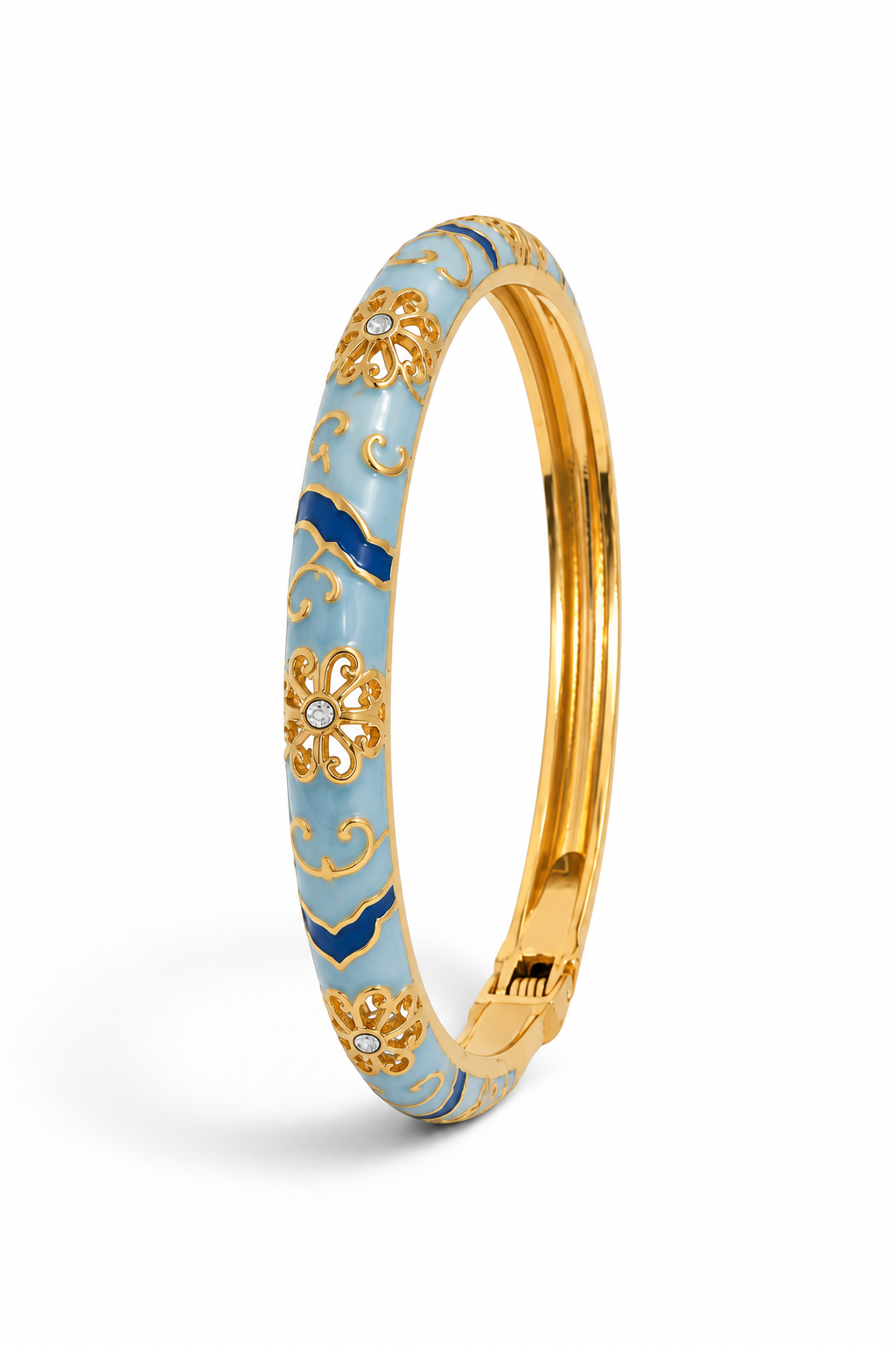 Hazel Blue Bangle
