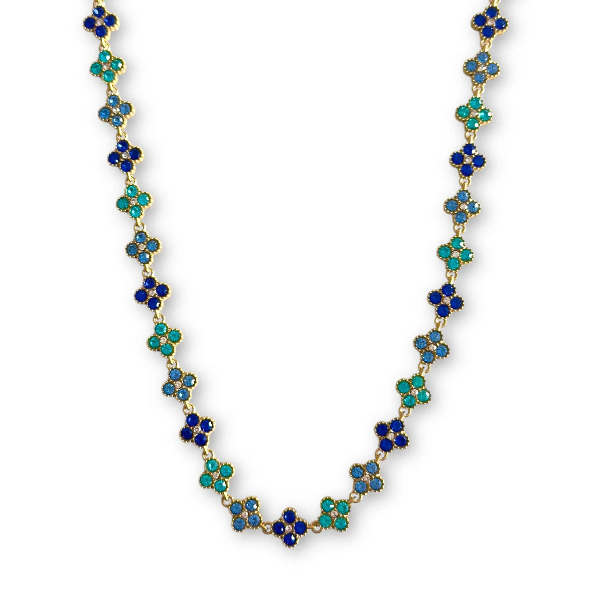 Réya Diamanaté Necklace Blue