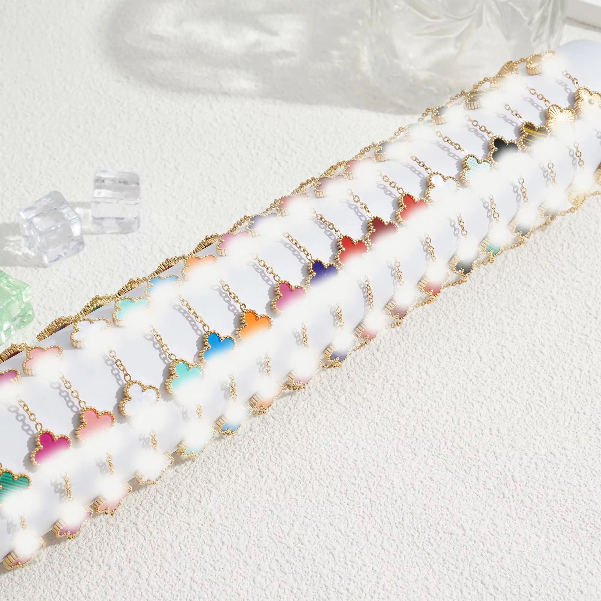 Normal Flower Bracelet - Gold & Silver